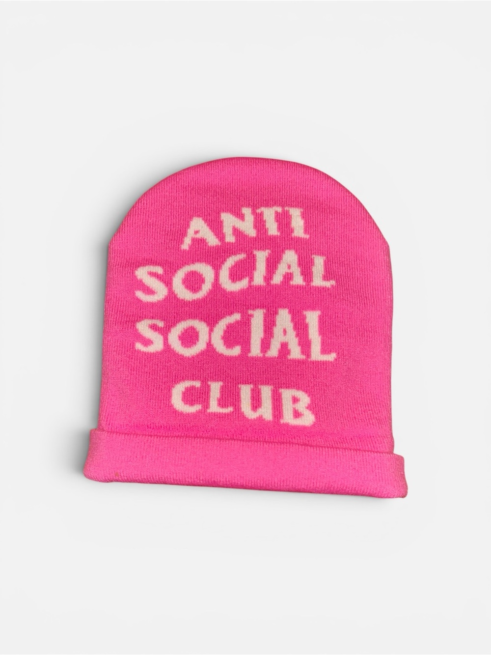 Anti Social Social Club Pink Beanie
